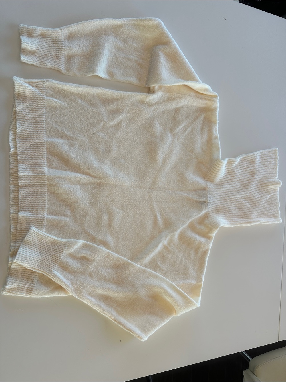 Lulu's Cream Turtleneck Sweater - Soft Knit Cowl
